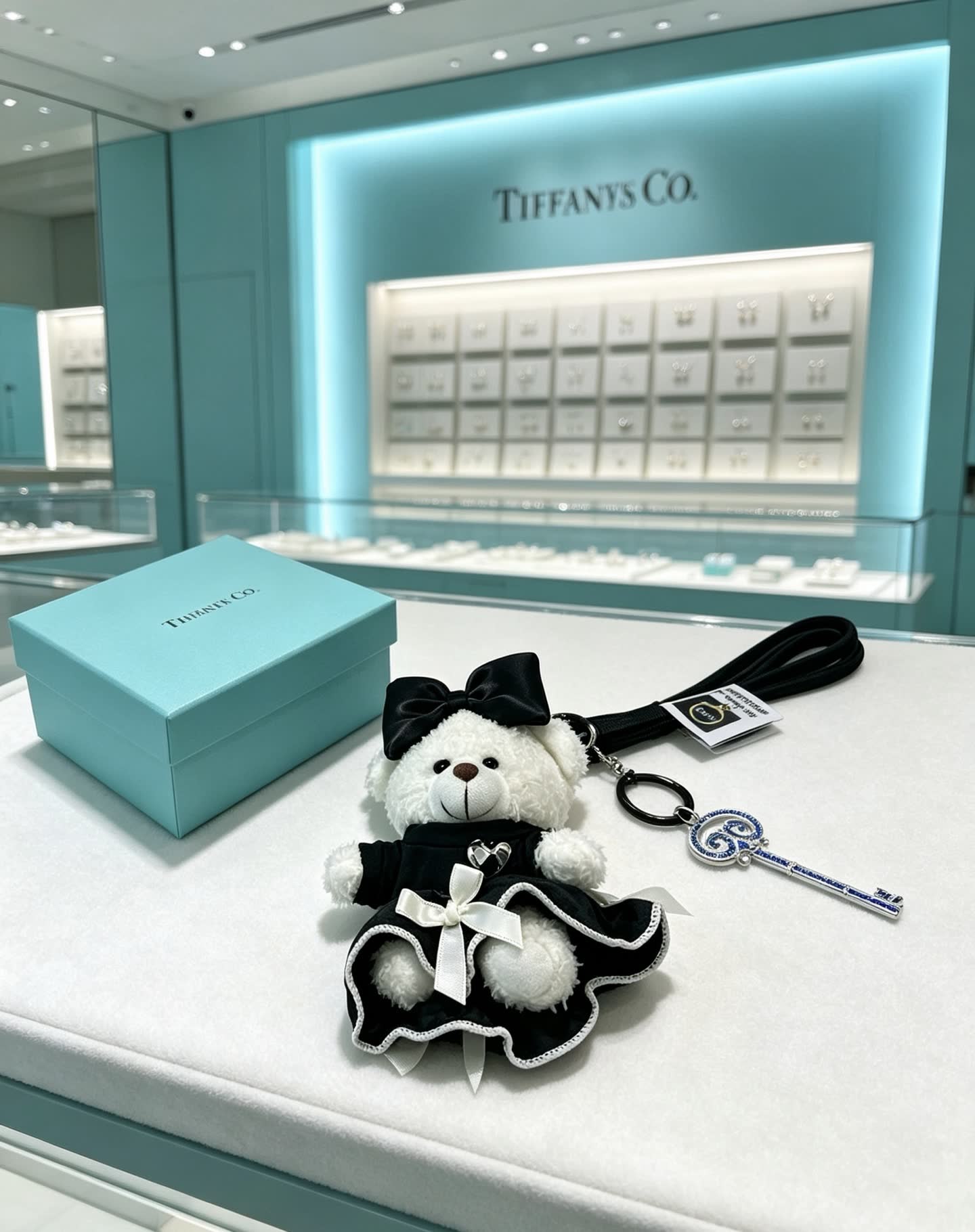 Tiffany & Co. Blue Box Keychain